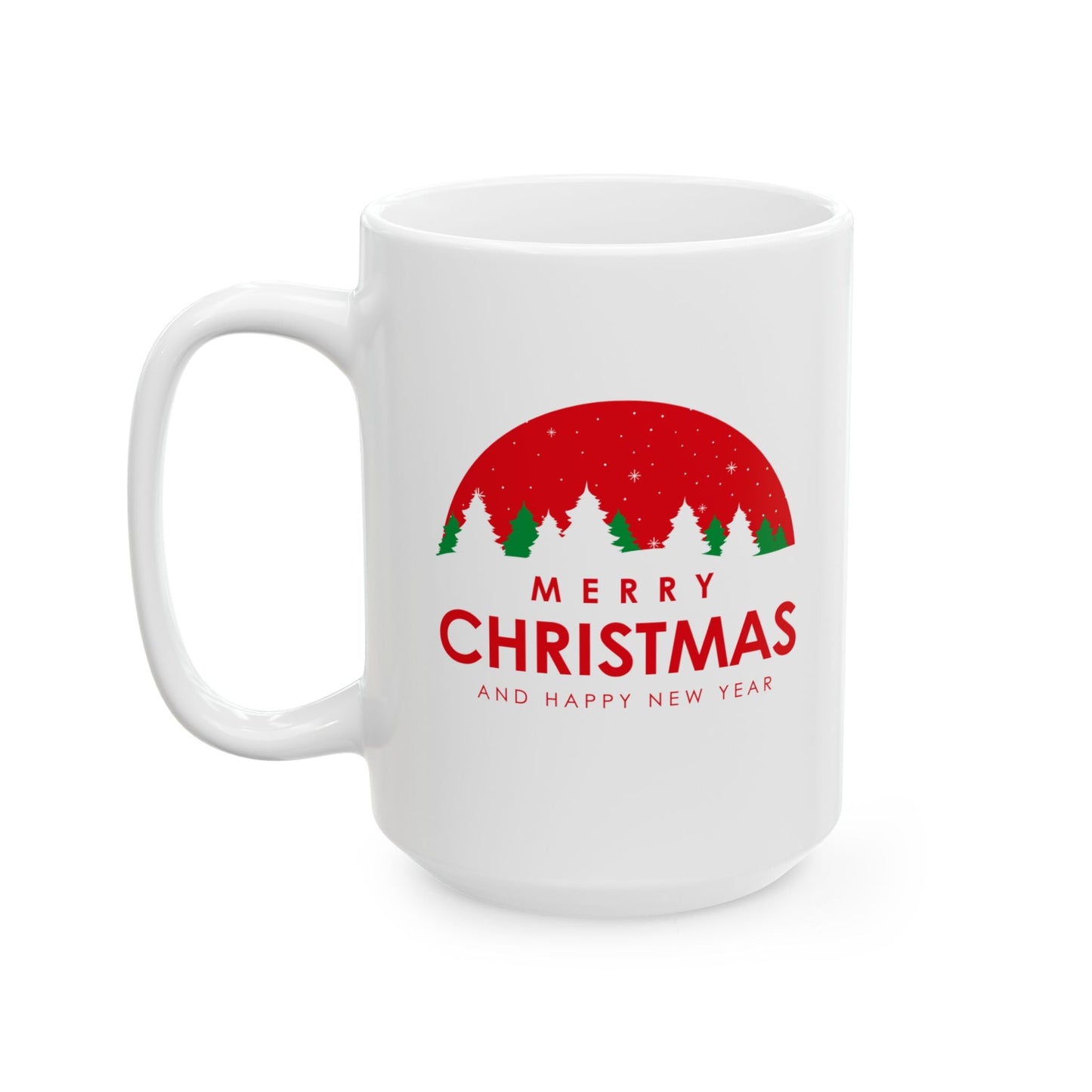 Christmas Ceramic Mug, Holiday Gift - Dassle