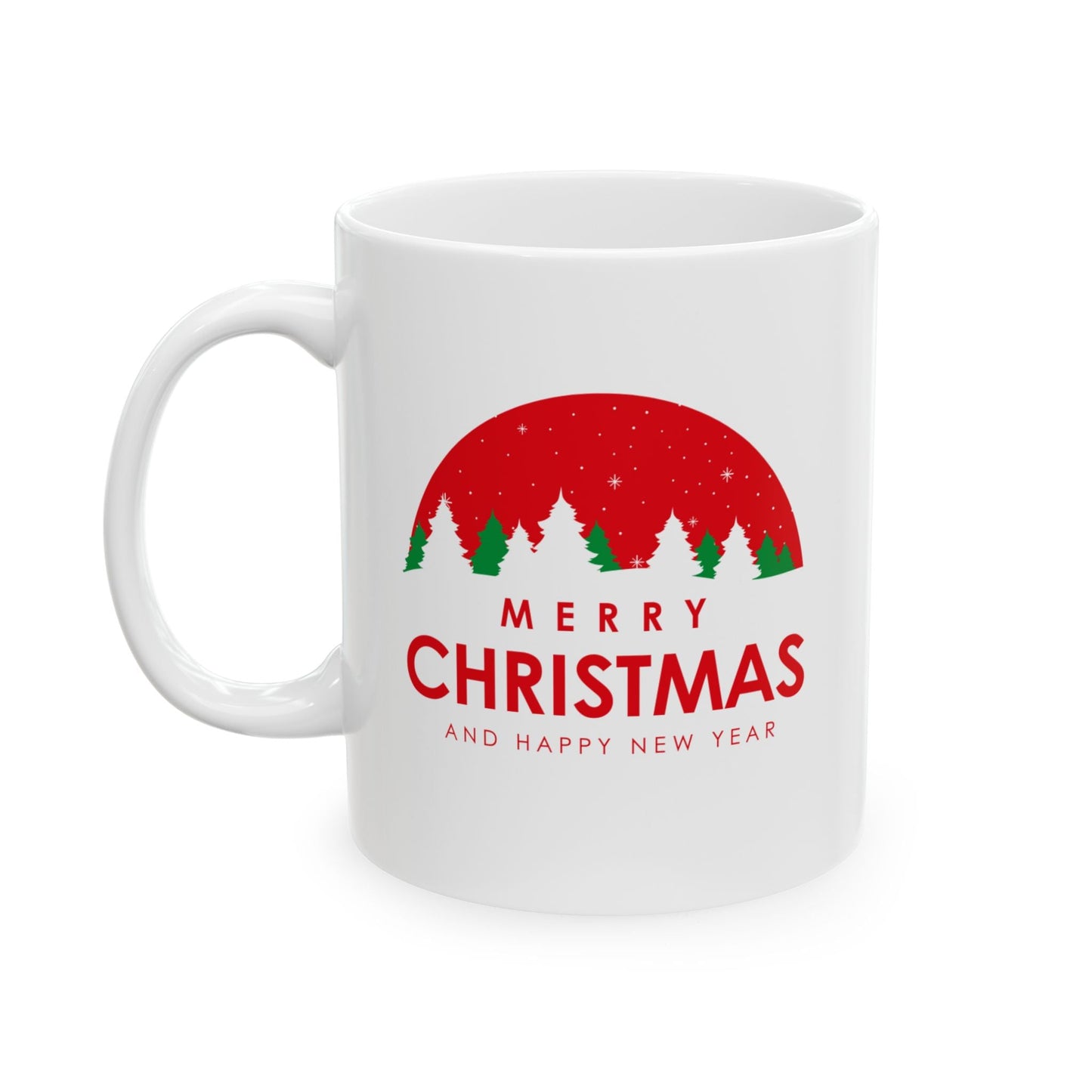 Christmas Ceramic Mug, Holiday Gift - Dassle