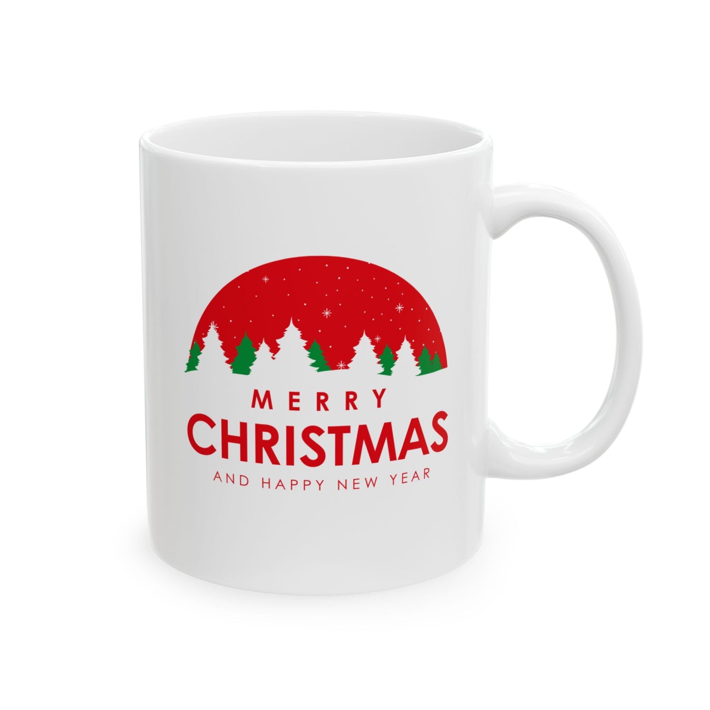 Christmas Ceramic Mug, Holiday Gift - Dassle