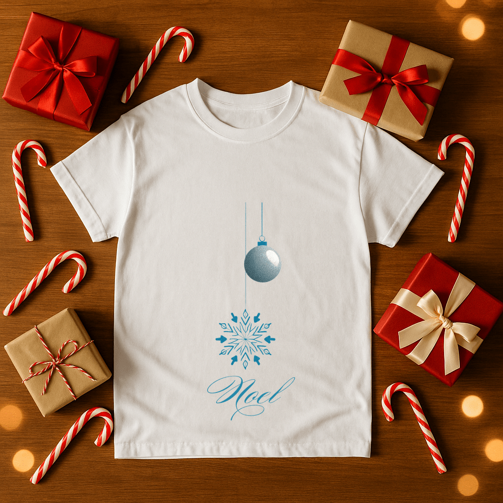 Christmas Holiday Ornament Unisex Heavy Cotton Tee - Dassle