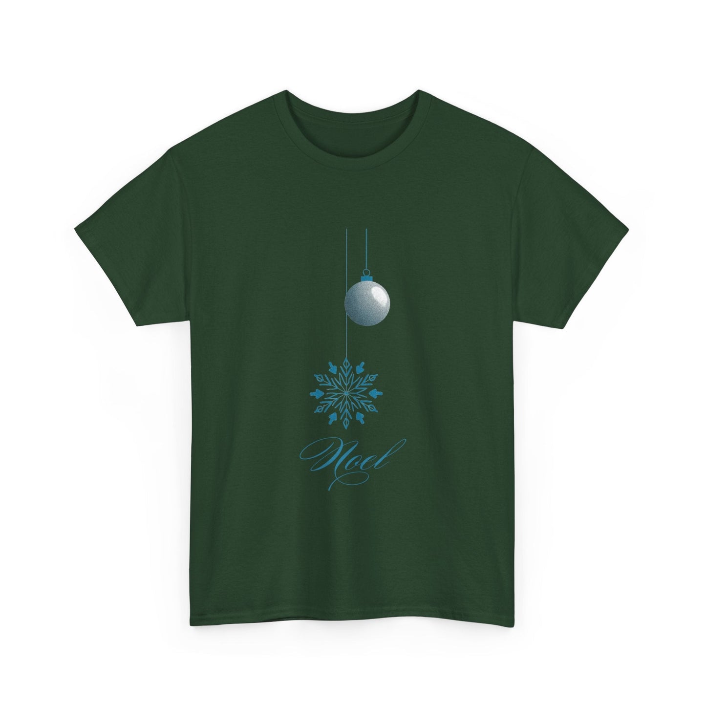 Christmas Holiday Ornament Unisex Heavy Cotton Tee - Dassle