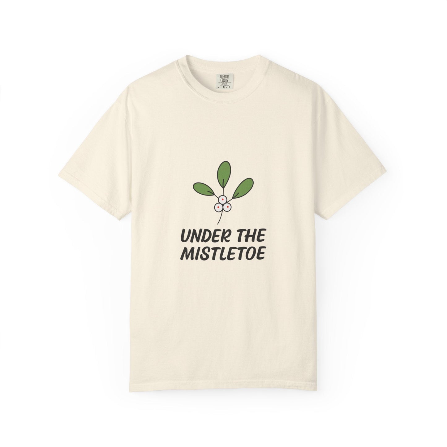 Christmas Under the Mistletoe T-Shirt for Festive Cheer - Dassle
