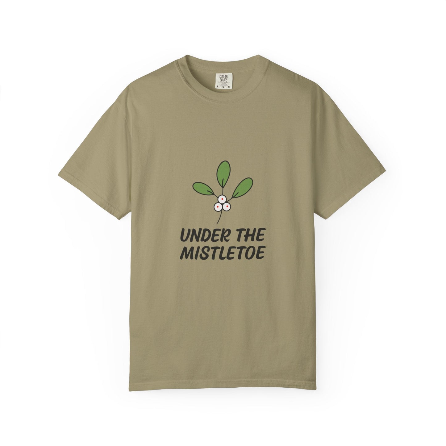 Christmas Under the Mistletoe T-Shirt for Festive Cheer - Dassle