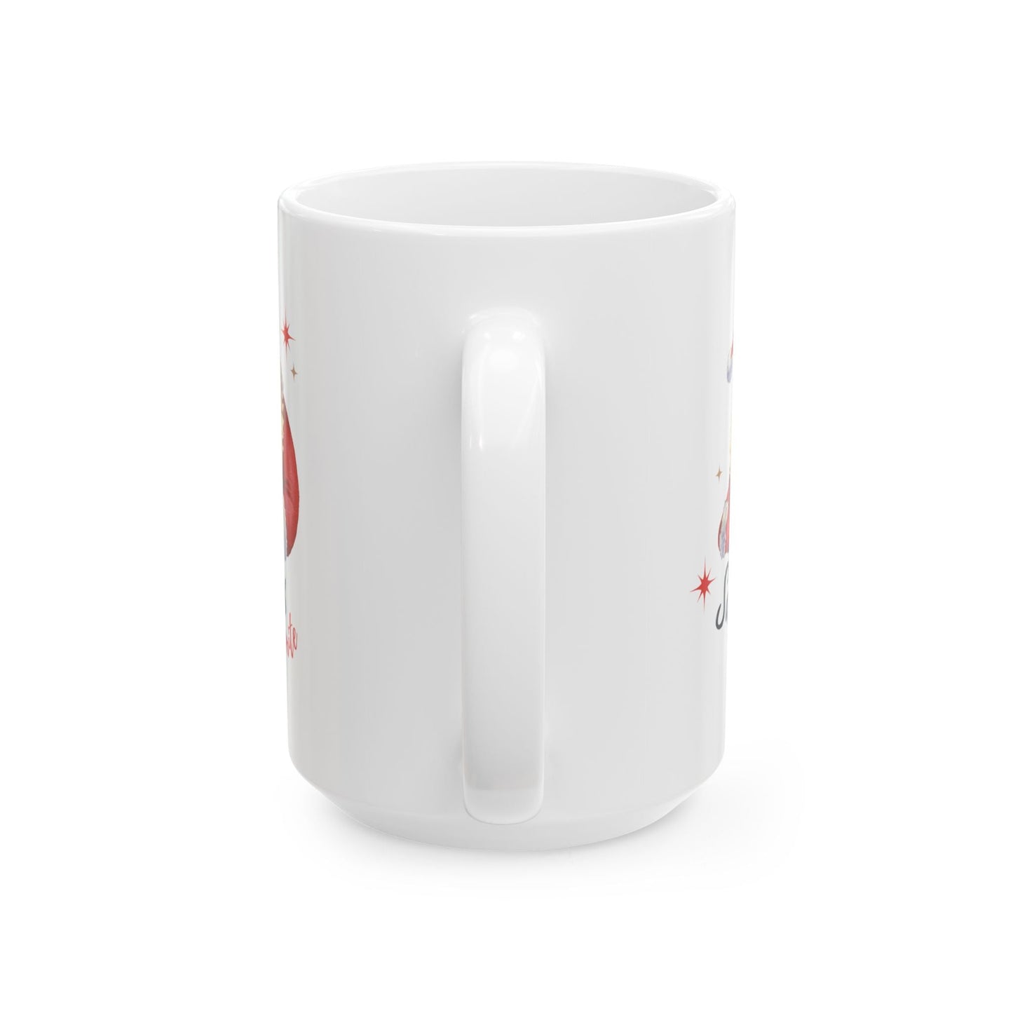 Santa's Favorite Ceramic Mug, Christmas Gift, Holiday Drinkware, Cute Coffee Cup, Festive Mug, Seasonal Kitchen Decor - Dassle